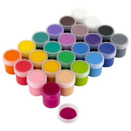 Гуашь BRAUBERG KIDS "NEW", 24 цвета по 20 мл, 192380 Гуашь BRAUBERG KIDS "NEW", 24 цвета по 20 мл, 192380