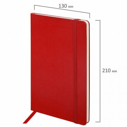 Блокнот-скетчбук А5 (130х210 мм), BRAUBERG ULTRA, балакрон, 80 г/м2, 96 л., без линовки, красный, 113049 Блокнот-скетчбук А5 (130х210 мм), BRAUBERG ULTRA, балакрон, 80 г/м2, 96 л., без линовки, красный, 113049