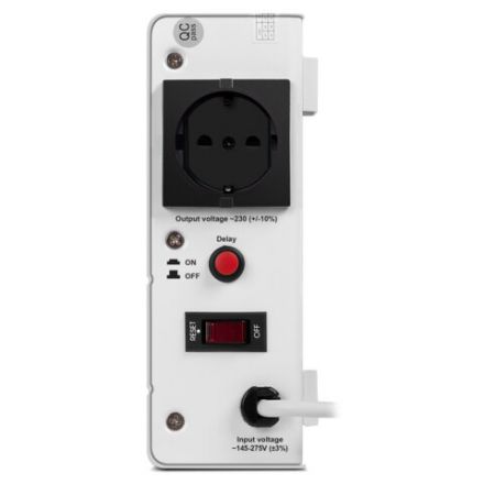 Стабилизатор SVEN SLIM-500 LCD, 400 Вт, 140-260 В, 1 евророзетка, настенное крепление, SV-012809 Стабилизатор SVEN SLIM-500 LCD, 400 Вт, 140-260 В, 1 евророзетка, настенное крепление, SV-012809