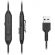 Гарнитура A4Tech Fstyler (FH100U (PANDA)) белый/черный 2м накладные USB
