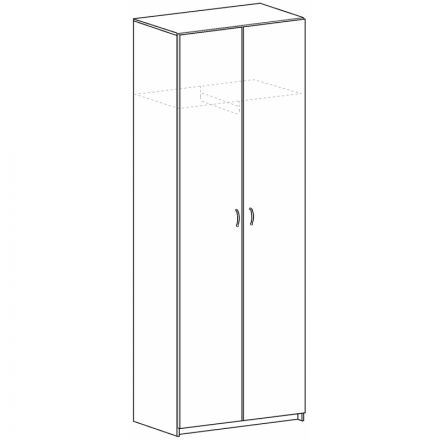 Шкаф SP Бюджет д/одежды 2555 (880,878) груша 1810 956218 Шкаф SP Бюджет д/одежды 2555 (880,878) груша 1810 956218