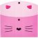 Папка-конверт на кнопке А5 №1School Kitty 2 шт/уп (1 роз., 1 черн)