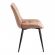 Стул Tetchair ABRUZZO ( mod. 8060 ) металл/вельвет, 52 х 63 х 85 см, коричневый (HLR11)/черный СПб