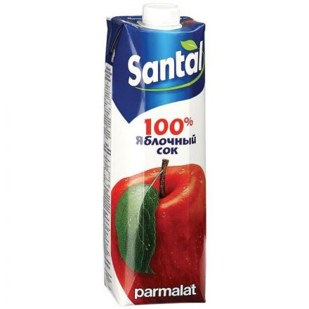 Сок SANTAL яблочный 1л Сок SANTAL яблочный 1л