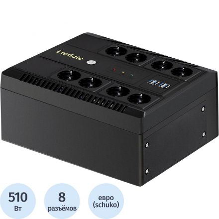 ИБП ExeGate NEO NNB-850.LED.AVR.8SH.CH (EX295012RUS) ИБП ExeGate NEO NNB-850.LED.AVR.8SH.CH (EX295012RUS)