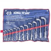 Набор ключей  L-образных , 8-24 мм, 12 предметов KING TONY