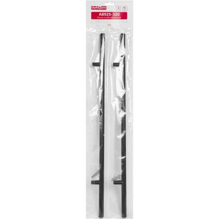 Ручка УЗК_скоба меб.StahlBuro A8925-320 (16646) BL матовый черный 2шт/уп Ручка УЗК_скоба меб.StahlBuro A8925-320 (16646) BL матовый черный 2шт/уп