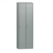 Шкаф для одежды медицинский Практик МД LS (LE)-21 (2 отделения, 575 x 500 x 1830 мм)