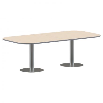 Конференц стол ПРГ-8 Клен/Алюминий 2400х1200х750 Конференц стол ПРГ-8 Клен/Алюминий 2400х1200х750