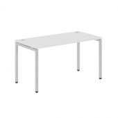 Стол прямой XSST 147 Белый/Алюминий 1400х700х750 XTEN-S Стол прямой XSST 147 Белый/Алюминий 1400х700х750 XTEN-S