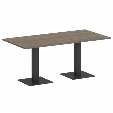 Home Office Стол прямоугольный VR.SP-5-180.2 Вяз/Антрацит металл 1800*900*750