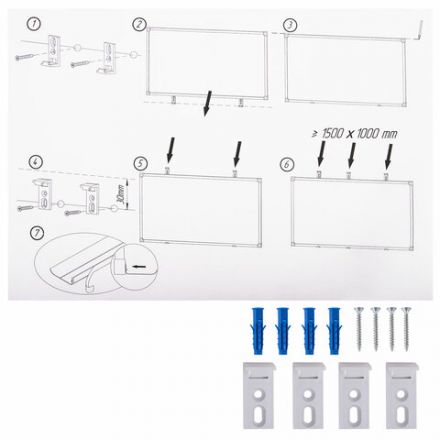 Доска пробковая 70х50 см, ПВХ-рамка, ГАРАНТИЯ 10 ЛЕТ, РОССИЯ, BRAUBERG, 238188 Доска пробковая 70х50 см, ПВХ-рамка, ГАРАНТИЯ 10 ЛЕТ, РОССИЯ, BRAUBERG, 238188