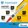 Маркер лаковый TOPFORT Industrial 1 мм красный Маркер лаковый TOPFORT Industrial 1 мм красный