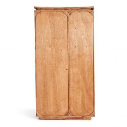 Шкаф-стеллаж Secret de Maison Росвуд/Rosewood (мод. 9805) массив палисандра/стекло, 100х45х192см, натуральный тонированный