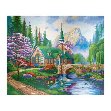 Алмазная мозаика ТРИ СОВЫ "Церковь в горах", 40*50см, холст, картонная коробка с пластиковой ручкой Алмазная мозаика ТРИ СОВЫ "Церковь в горах", 40*50см, холст, картонная коробка с пластиковой ручкой