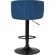 Стул барный LO_DOBRIN DARCY BLACK LM-5025_B-M_V-1922-20 синий велюр
