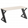 Loft Стол рабочий VR.L-SRZ-4.7 Денвер светлый/Чёрный металл 1580*720*750