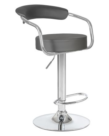 Набор 2 шт Стул барный DOBRIN MARTA, серый