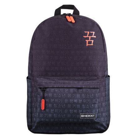 Рюкзак HEIKKI ENERGETIC (ХЕЙКИ) универсальный, эргономичный, "Korean", черный, 43х30х16 см, 272531 Рюкзак HEIKKI ENERGETIC (ХЕЙКИ) универсальный, эргономичный, "Korean", черный, 43х30х16 см, 272531