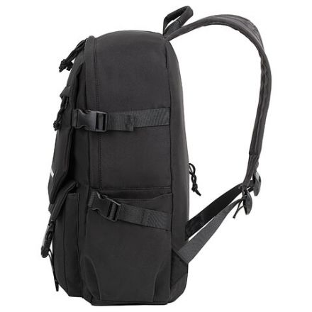 Рюкзак HEIKKI FUSION (ХЕЙКИ) универсальный, отделение для ноутбука, карман-антивор, черный, 43х30х14 см, 272577 Рюкзак HEIKKI FUSION (ХЕЙКИ) универсальный, отделение для ноутбука, карман-антивор, черный, 43х30х14 см, 272577