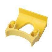Держатель для инвентаря 22-32мм FBK желтый 15150-4 Держатель для инвентаря 22-32мм FBK желтый 15150-4