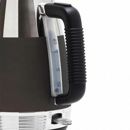 Чайник KITFORT КТ-633-1, 1,7 л, 2200 Вт, закрытый нагревательный элемент, термометр, пластик/металл, графит Чайник KITFORT КТ-633-1, 1,7 л, 2200 Вт, закрытый нагревательный элемент, термометр, пластик/металл, графит