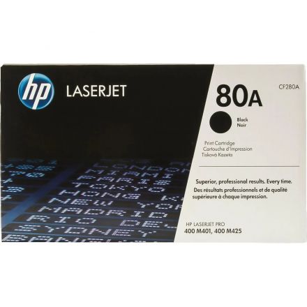 Картридж лазерный HP 80A CF280A чер. для LJ Pro M401/425 Картридж лазерный HP 80A CF280A чер. для LJ Pro M401/425