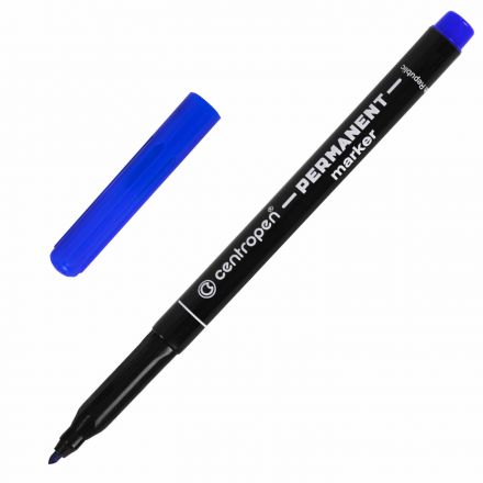 Маркер перманентный CENTROPEN 2536, СИНИЙ, тонкий наконечник, 1 мм, трехгранная зона захвата, 6 2536 0106 Маркер перманентный CENTROPEN 2536, СИНИЙ, тонкий наконечник, 1 мм, трехгранная зона захвата, 6 2536 0106