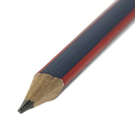 Карандаш чернографитный BRAUBERG, 1 шт., "Stripes", HB, трехгранный, с ластиком, корпус синий/красный, 181294 Карандаш чернографитный BRAUBERG, 1 шт., "Stripes", HB, трехгранный, с ластиком, корпус синий/красный, 181294
