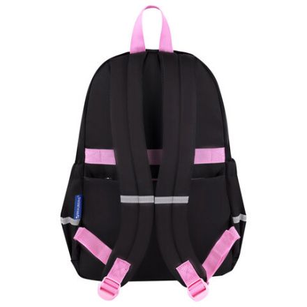 Рюкзак BRAUBERG PASTEL с термонашивками в комплекте, "Black kitty", черный, 40х29х14 см, 273128 Рюкзак BRAUBERG PASTEL с термонашивками в комплекте, "Black kitty", черный, 40х29х14 см, 273128