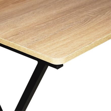 Стол на металлокаркасе BRABIX "LOFT CD-008", 900х500х780 мм, цвет дуб натуральный, 641865 Стол на металлокаркасе BRABIX "LOFT CD-008", 900х500х780 мм, цвет дуб натуральный, 641865