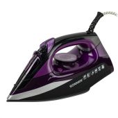 Утюг SONNEN SI-270, 2600 Вт, керамическое покрытие, антикапля, антинакипь, черный/фиолетовый, 455280 Утюг SONNEN SI-270, 2600 Вт, керамическое покрытие, антикапля, антинакипь, черный/фиолетовый, 455280