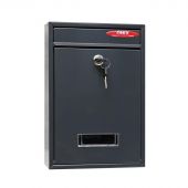 Ящик почтовый Onix ЯК 1 1-секционный металлический серый (215 x 85 x 320 мм)