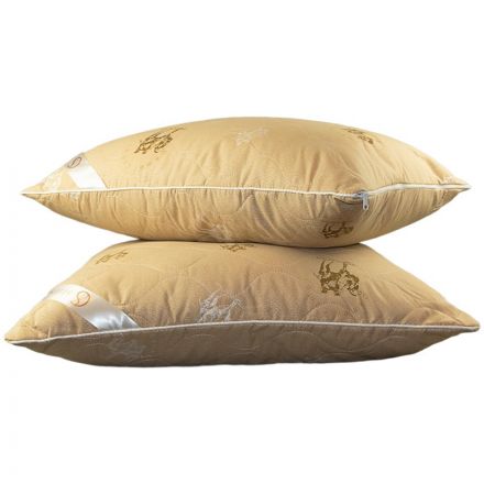 Подушка стеганная 50х70 SKY LINE (верблюд,тик), сумка Подушка стеганная 50х70 SKY LINE (верблюд,тик), сумка