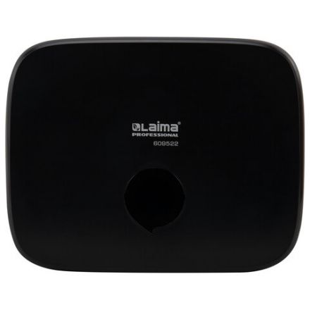 Диспенсер для полотенец LAIMA PROFESSIONAL PREMIUM BLACK (Система H2), Z-сложения, черный, ABS-пластик, 609522