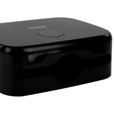 Диспенсер для полотенец LAIMA PROFESSIONAL PREMIUM BLACK (Система H2), Z-сложения, черный, ABS-пластик, 609522