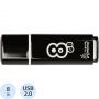 Флеш-память SmartBuy Glossy series 8 Gb USB 2.0 черная