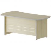 Стол САТУРН-Д для рук-ля эргоном. 1800 (800,003) ясень