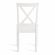 Стул Tetchair GOLFI (Гольфи), дерево гевея/мдф, 44x54x95, pure white (402)