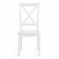 Стул Tetchair GOLFI (Гольфи), дерево гевея/мдф, 44x54x95, pure white (402)