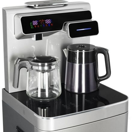 Кулер Ecotronic TB44-LE silver с чайным столиком Тиабар