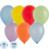 Шар воздушный металлик, цвет в асс., 30 см, 100 шт/уп, 1101-0692 Шар воздушный металлик, цвет в асс., 30 см, 100 шт/уп, 1101-0692