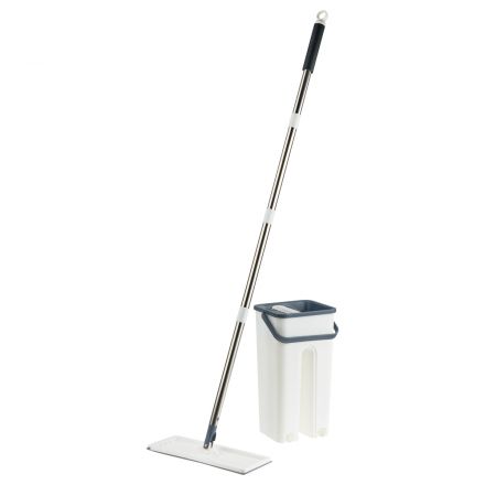 Комплект для уборки OfficeClean Professional, швабра, ведро 6 л., двухкамерное с отжимом, насадка МОП