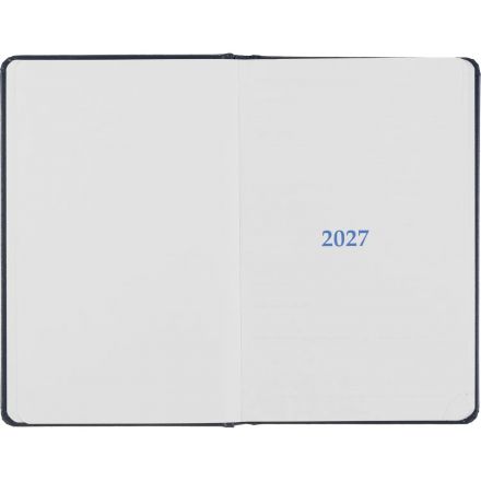 Ежедневник датированный 2027 Attache А5 168л 138x213мм балакрон синий
