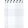 Блокнот А6 108x146,40л,гребень, картон,клетка, Attache Economy синяя