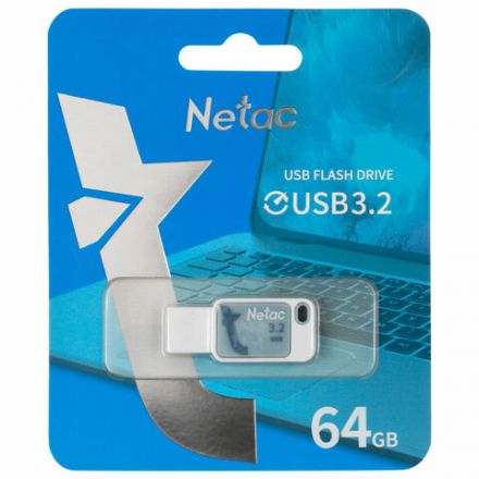 Флеш-диск 64 GB NETAC UA31, USB 3.2, голубой, NT03UA31N-064G-32BL Флеш-диск 64 GB NETAC UA31, USB 3.2, голубой, NT03UA31N-064G-32BL