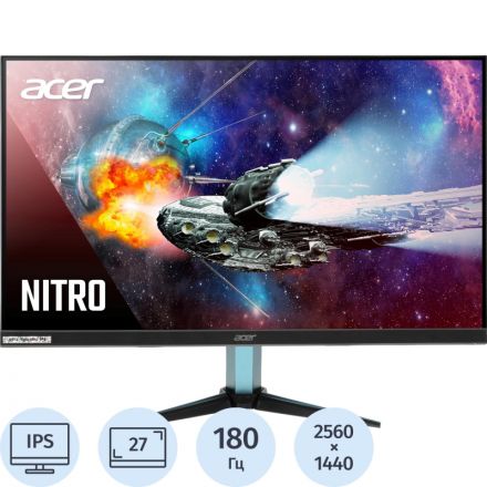 Монитор Acer 27 Nitro VG271UM3bmiipx(UM.HV1CD.301)IPS/2560x1440/HDMI/DP/SPK Монитор Acer 27 Nitro VG271UM3bmiipx(UM.HV1CD.301)IPS/2560x1440/HDMI/DP/SPK