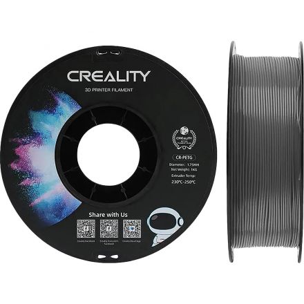 Пластик CR-PETG- Creality 1.75 мм 1кг, серая (3301030039)