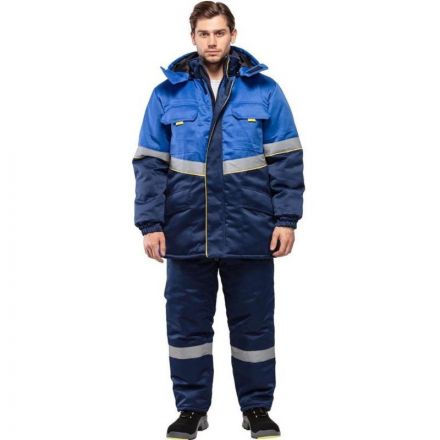 Костюм рабочий зимний з43-КБР вас/син р.48-50/170-176 Костюм рабочий зимний з43-КБР вас/син р.48-50/170-176