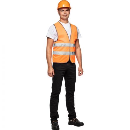 Жилет сигнальный, Тип 1Е, цв.оранж.(р.XS-M/40-46)